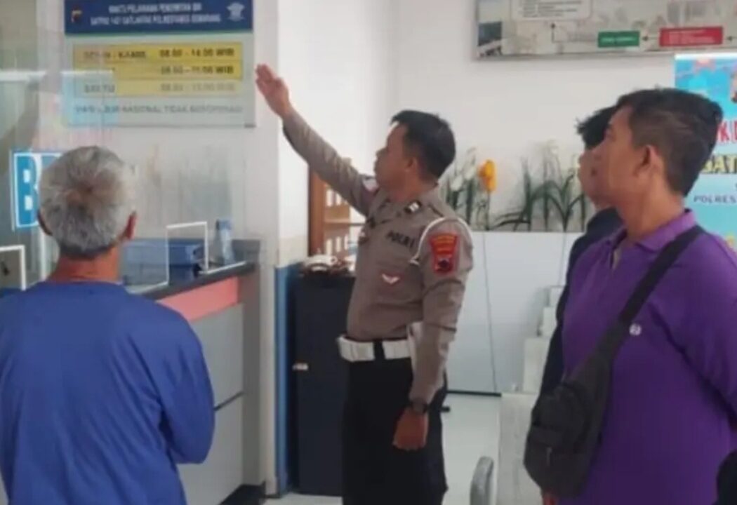 Polantas Menyapa: Edukasi PNBP SIM Diperkuat, Polrestabes Semarang Komitmen Pelayanan Bersih